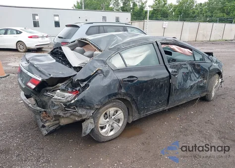 2013 Honda Civic Lx из США, поврежденный, VIN 19XFB2F58DE100234